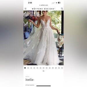 Wtoo by watters Joelle gown